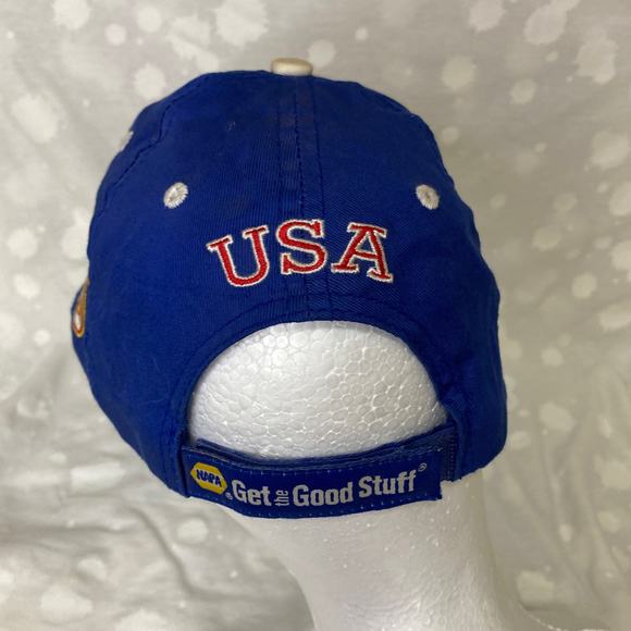 Dale Earnhardt #15 NAPA Racing Stars Stripes Red White Blue Adjustable OSFM Hat - Picture 3 of 9